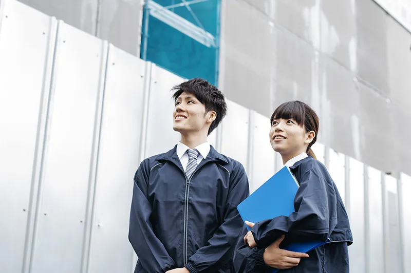 社内の雰囲気や現場の写真を掲載します。